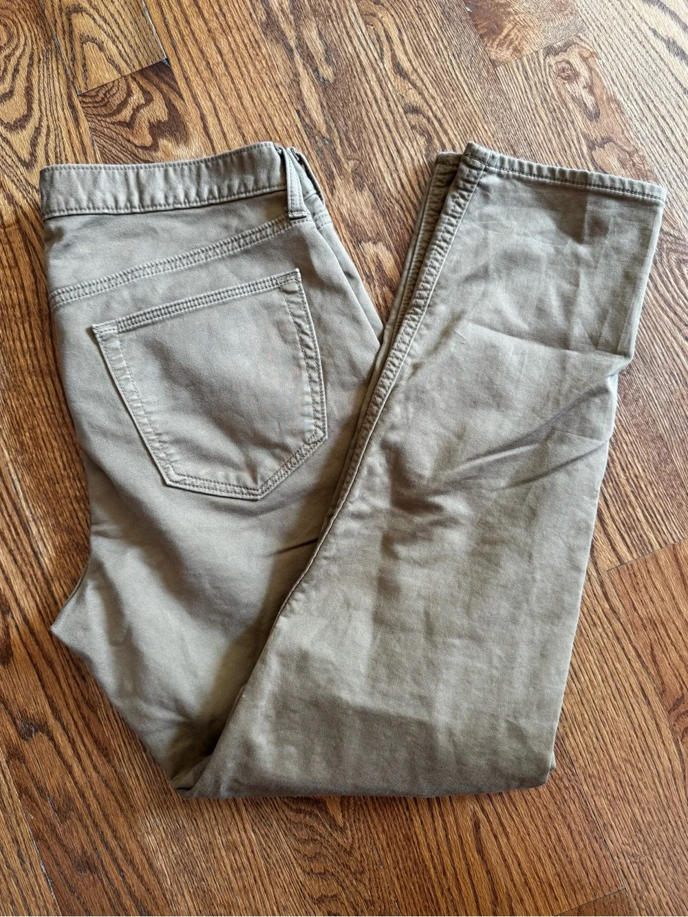 Banana Republic Men’s Travel Athletic Pants 34x32 Whiskey Brown Stretch